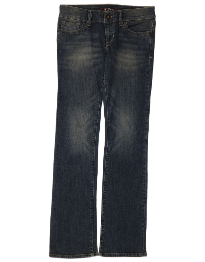 Guess Jean Bootcut Femme W30 L33 Bleu Coton