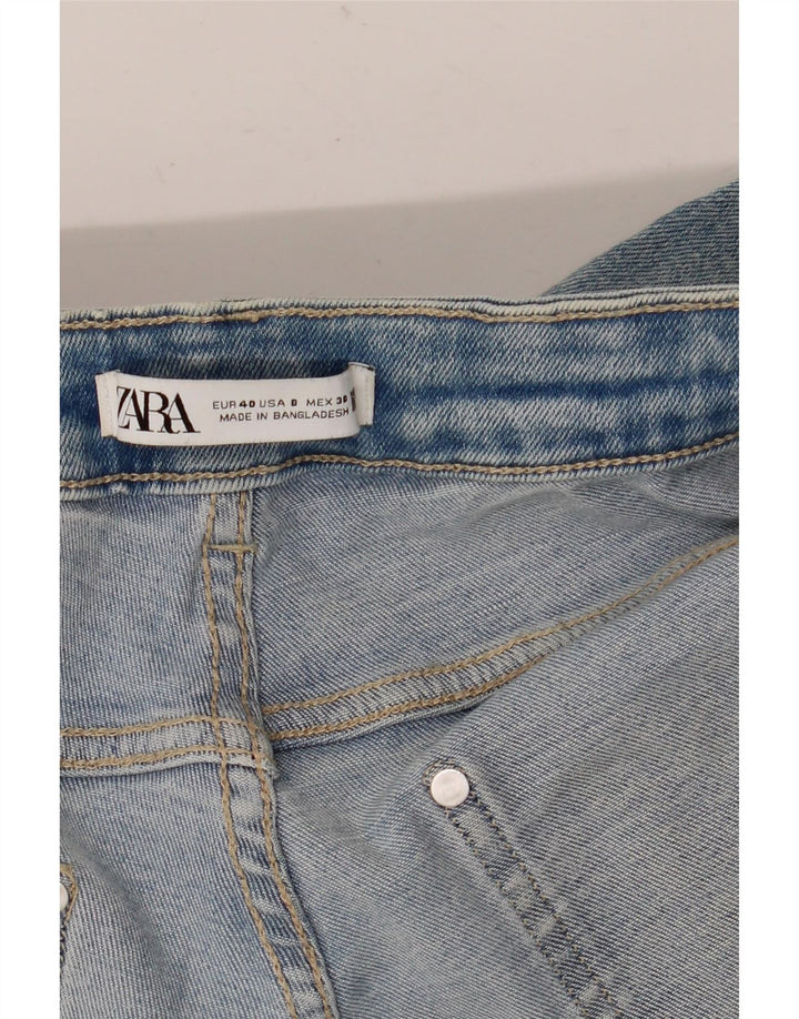 Zara Jean skinny pour femme EU 40 Medium W30 L28 Bleu
