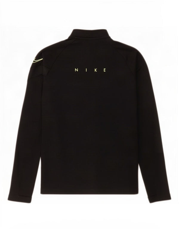 Haut de survêtement Nike Dri Fit Graphic pour garçon 10-11 ans, noir moyen