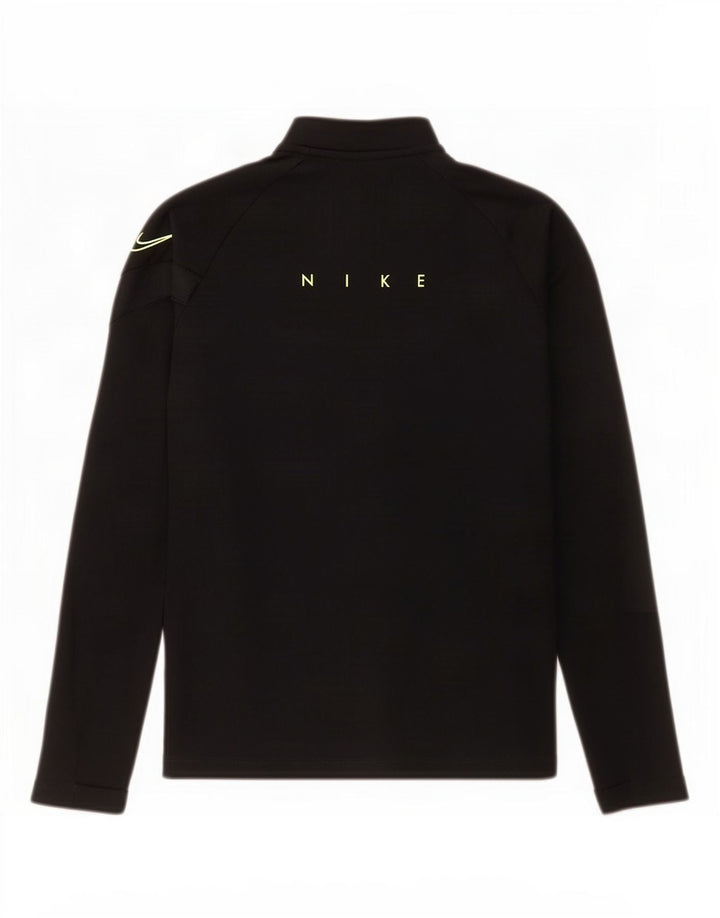 Haut de survêtement Nike Dri Fit Graphic pour garçon 10-11 ans, noir moyen