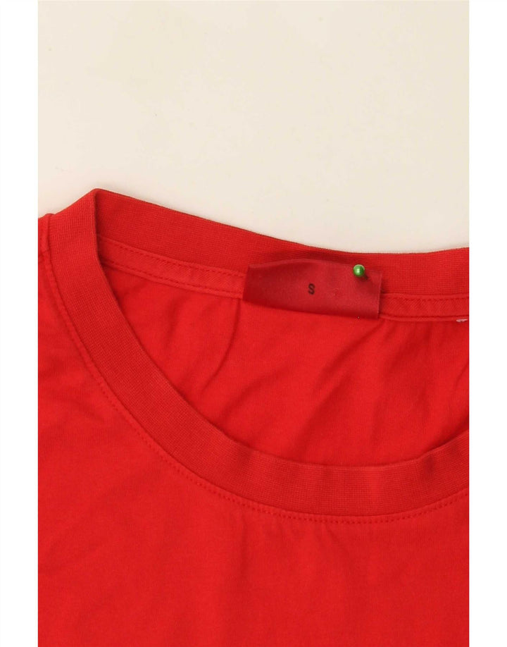 Hugo Boss Homme T-Shirt Graphique Haut Petit Rouge