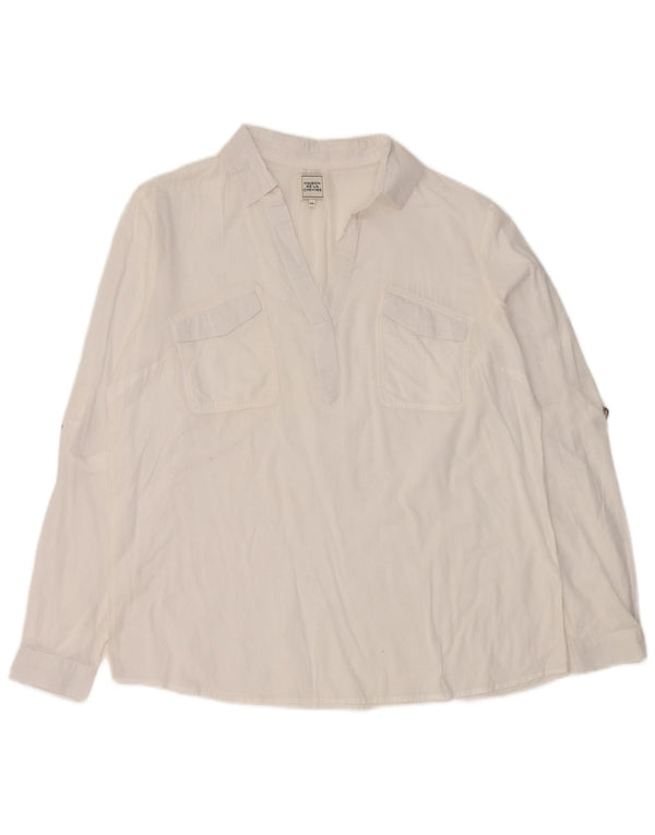 Chemise pull femme vintage EU 44 XL Blanc