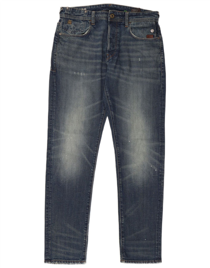 G-STAR Jean Slim Homme W32 L34 Bleu Coton