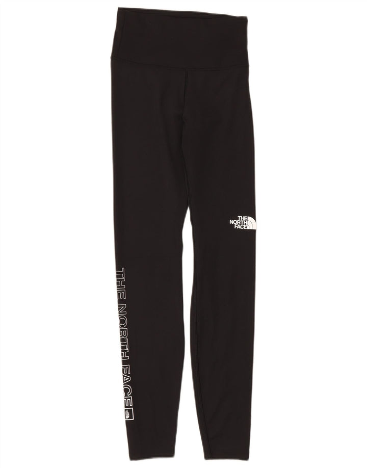 The North Face Leggings graphiques pour femmes UK 10 Small Noir Polyester