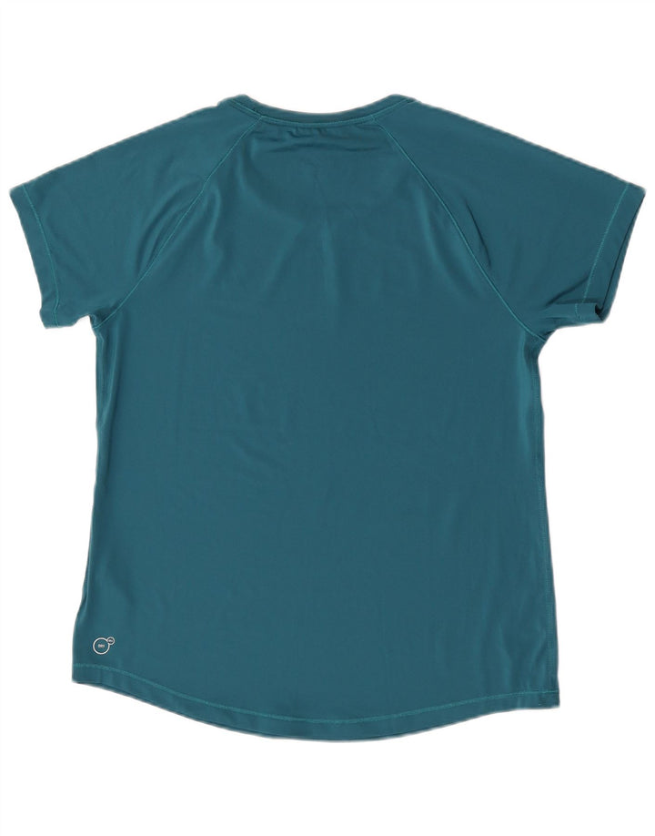 Puma T-Shirt Femme Top UK 16 Large Vert Polyester