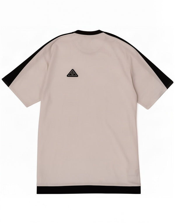 Adidas Climalite T-Shirt Haut Petit Blanc Colorblock Polyester