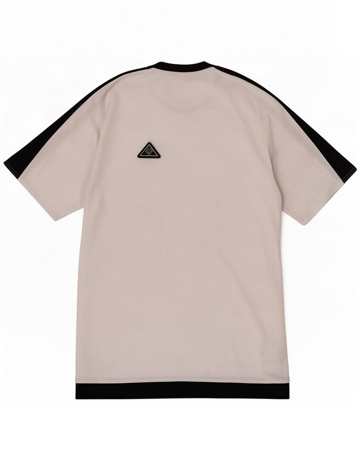 Adidas Climalite T-Shirt Haut Petit Blanc Colorblock Polyester