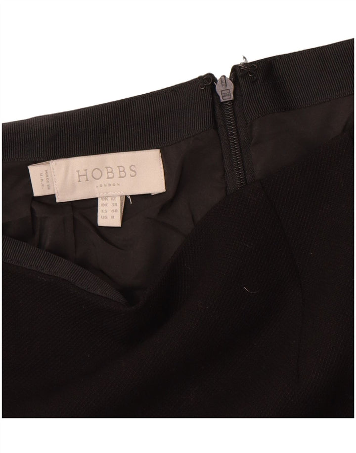 HOBBS Jupe crayon pour femme UK 12 Medium W30 Noir Polyester