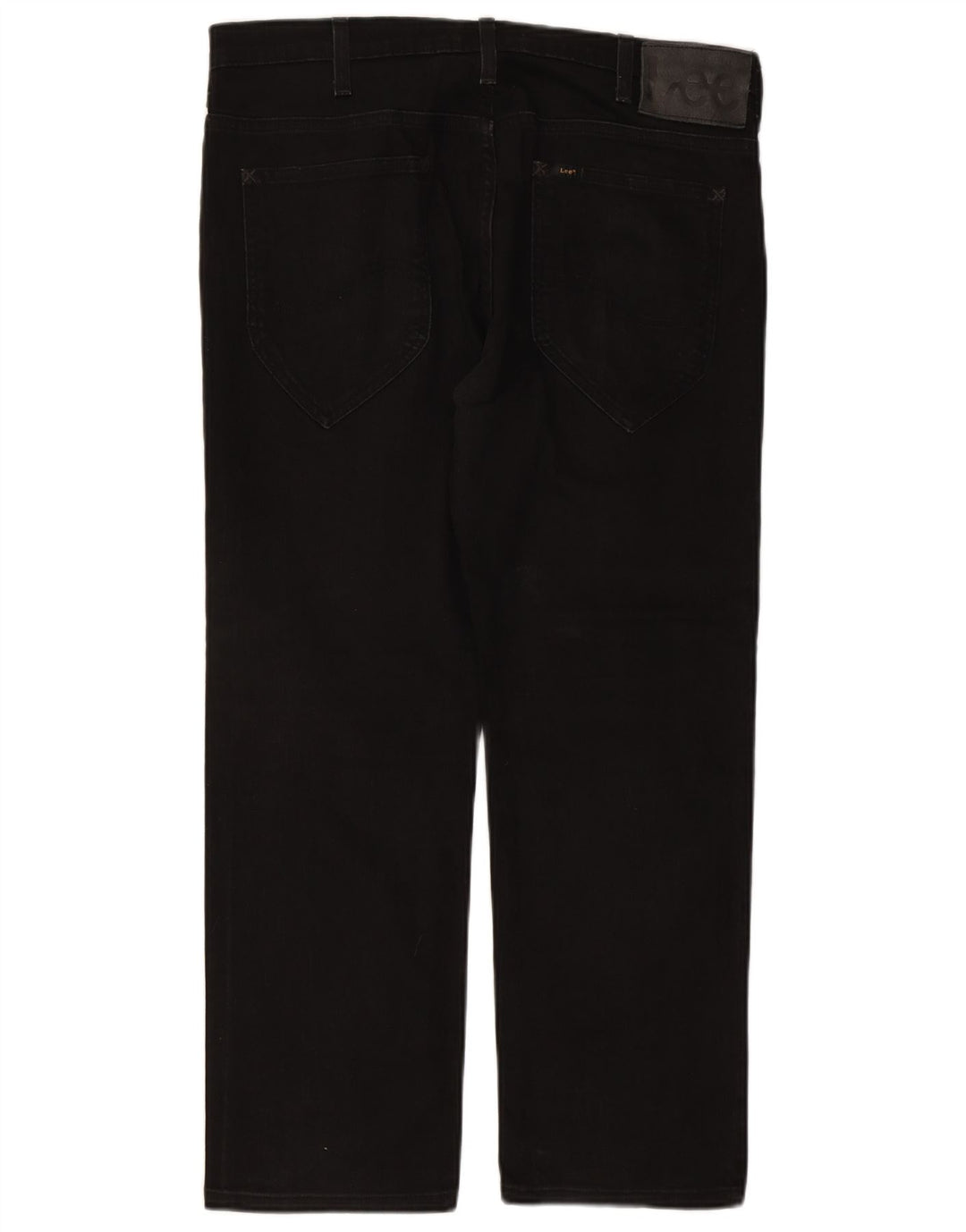 LEE Jean Droit Macky Homme W36 L27 Noir Coton