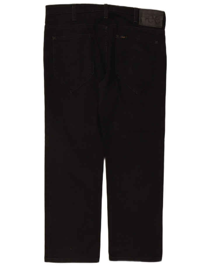 LEE Jean Droit Macky Homme W36 L27 Noir Coton