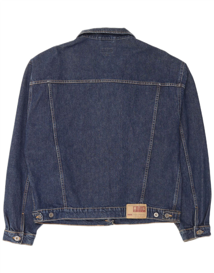 Mustang Veste en Jean Homme UK 42 XL Bleu Marine Coton