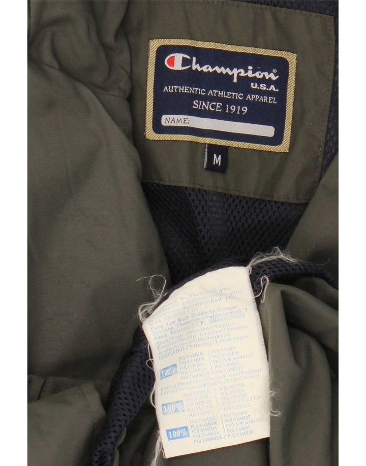 Champion Veste de pluie pour homme UK 38 Medium Kaki Polyamide