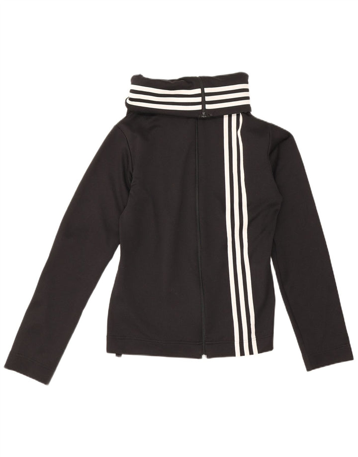 Adidas Veste de survêtement pour femme UK 14 Medium Noir Polyester