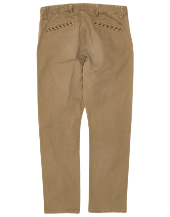 DOCKERS Pantalon Chino Slim Homme W32 L29 Kaki Coton