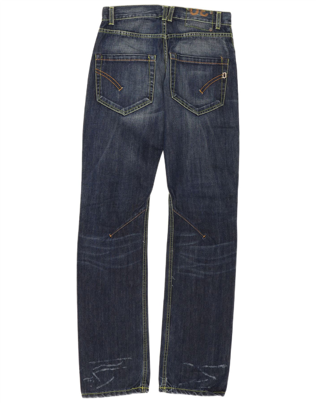 DONDUP Jean Droit Stan Dart Homme W30 L33 Bleu Marine Coton