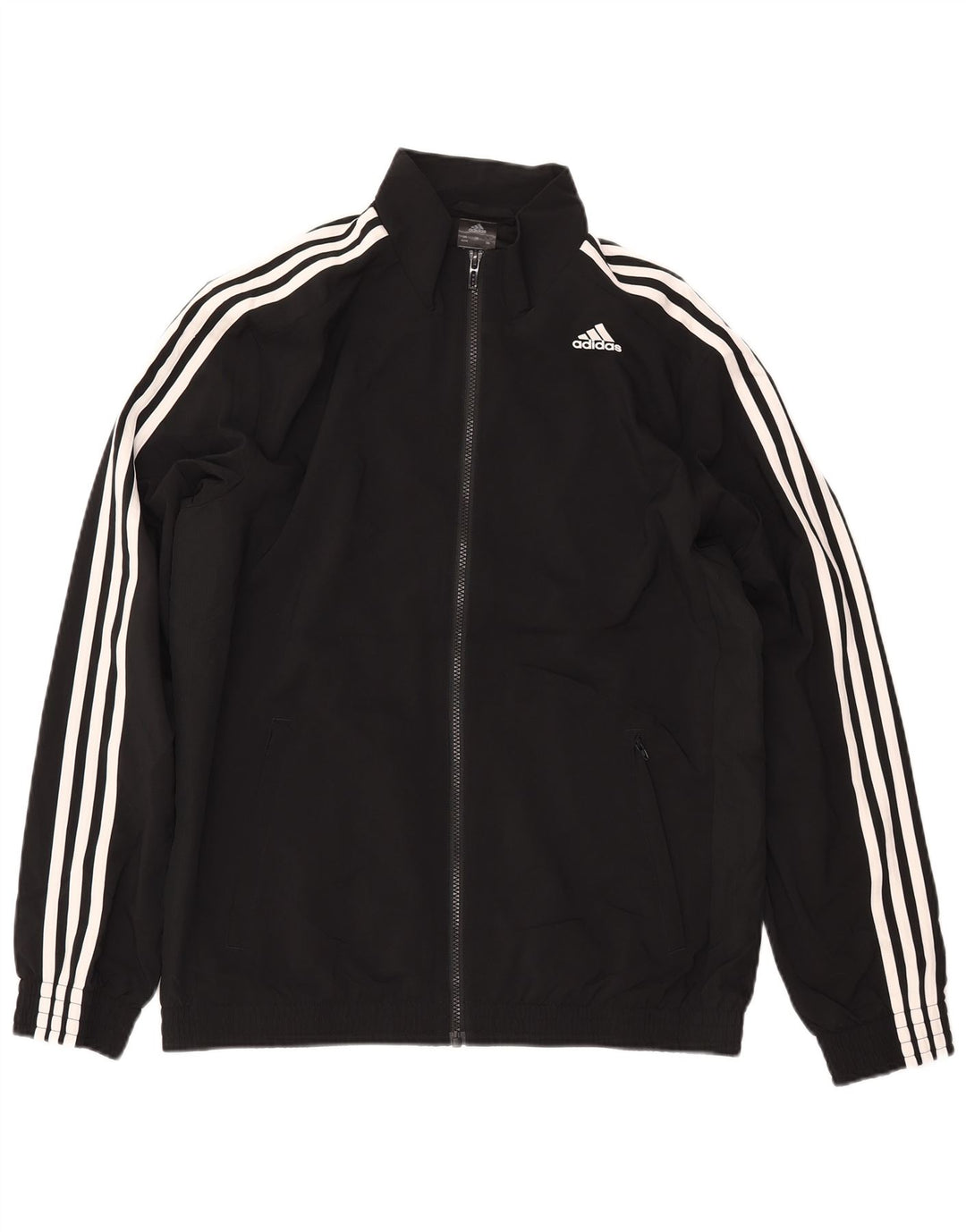 Adidas Climalite Survêtement Top Veste UK 42/44 Large Noir Polyester