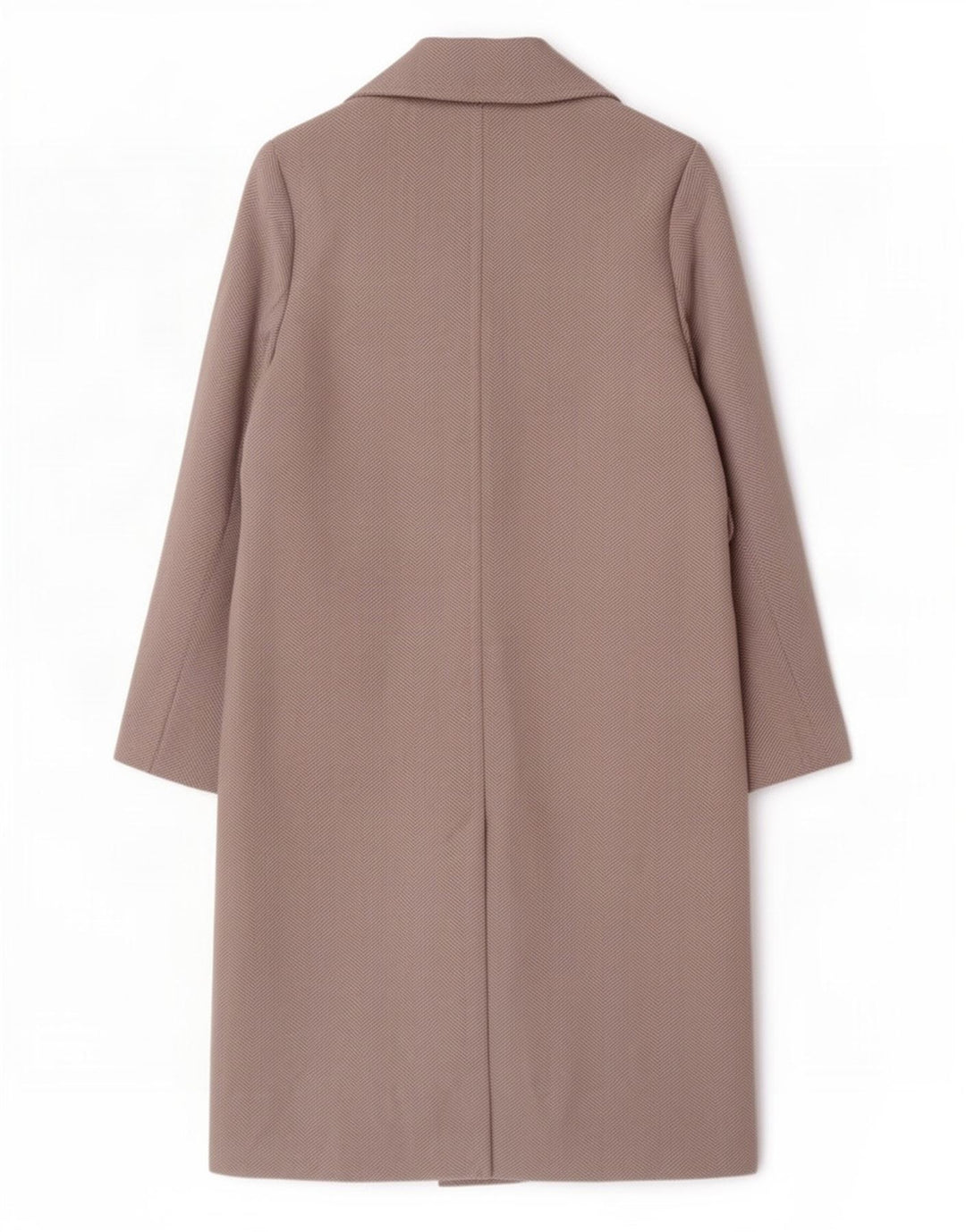 Marks & Spencer Manteau pour femme UK 44 Large Gris à chevrons Polyester