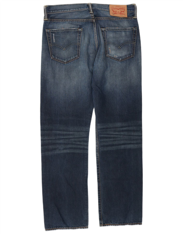 Levi's Jean Droit 504 Homme Bleu W32 L32 Coton