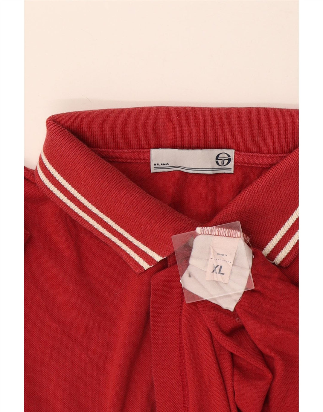 Sergio Tacchini Polo Homme XL Rouge