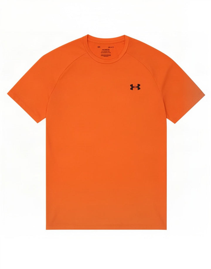 Under Armour T-Shirt Homme Orange Moyen Polyester