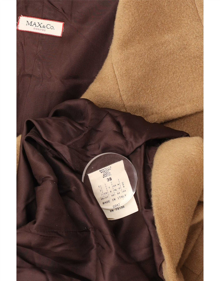 Max & Co. Pardessus Femme IT 38 XS Marron Laine