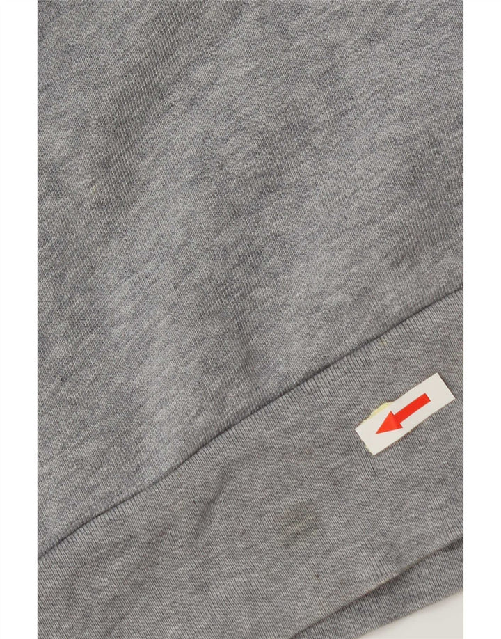 Levi's Pull à Capuche Graphique Homme Gris Coton Large