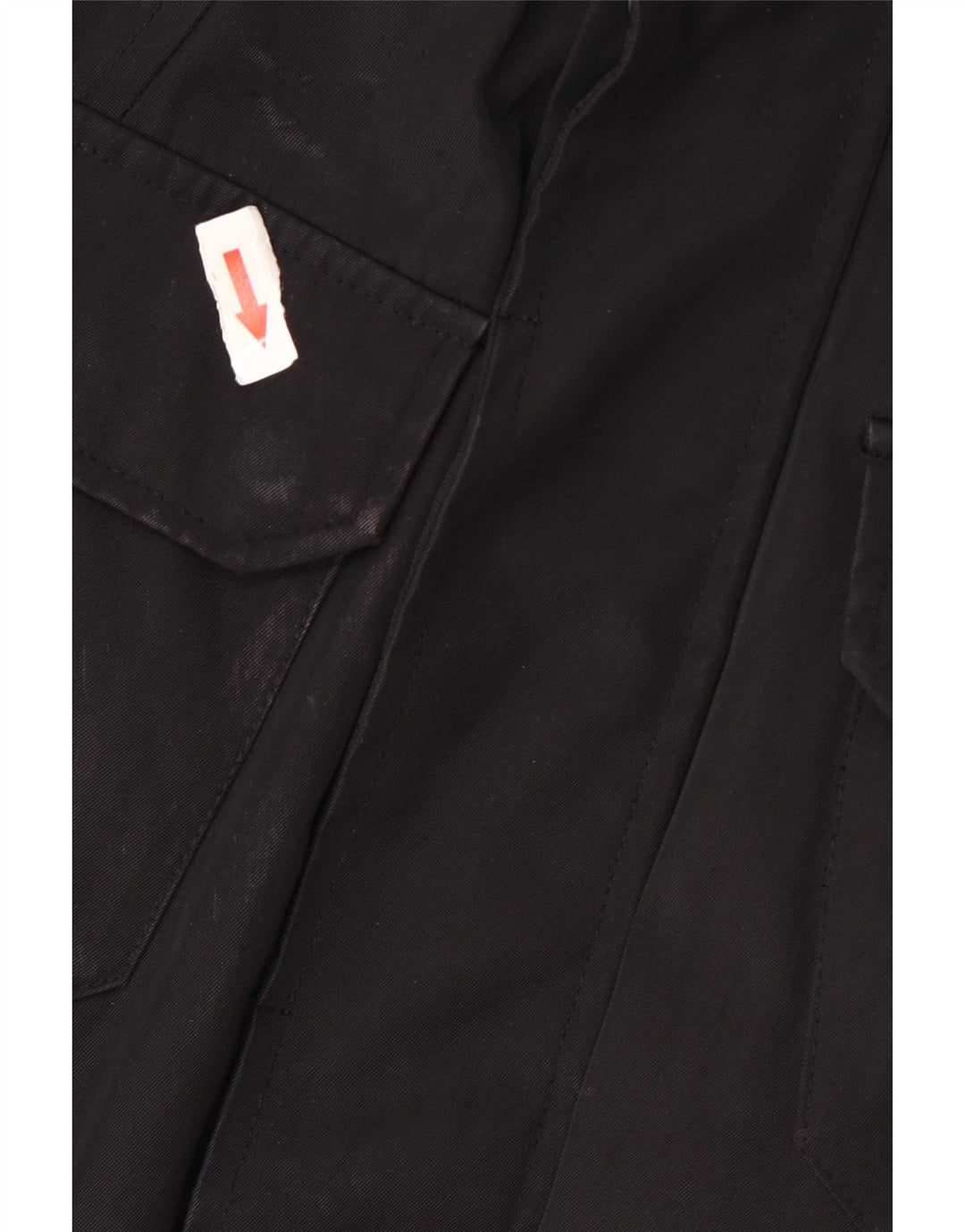 Bomboogie Veste utilitaire militaire pour homme UK 40 Large Noir Polyester