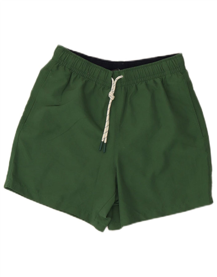 Marks & Spencer Short de bain homme petit vert polyester