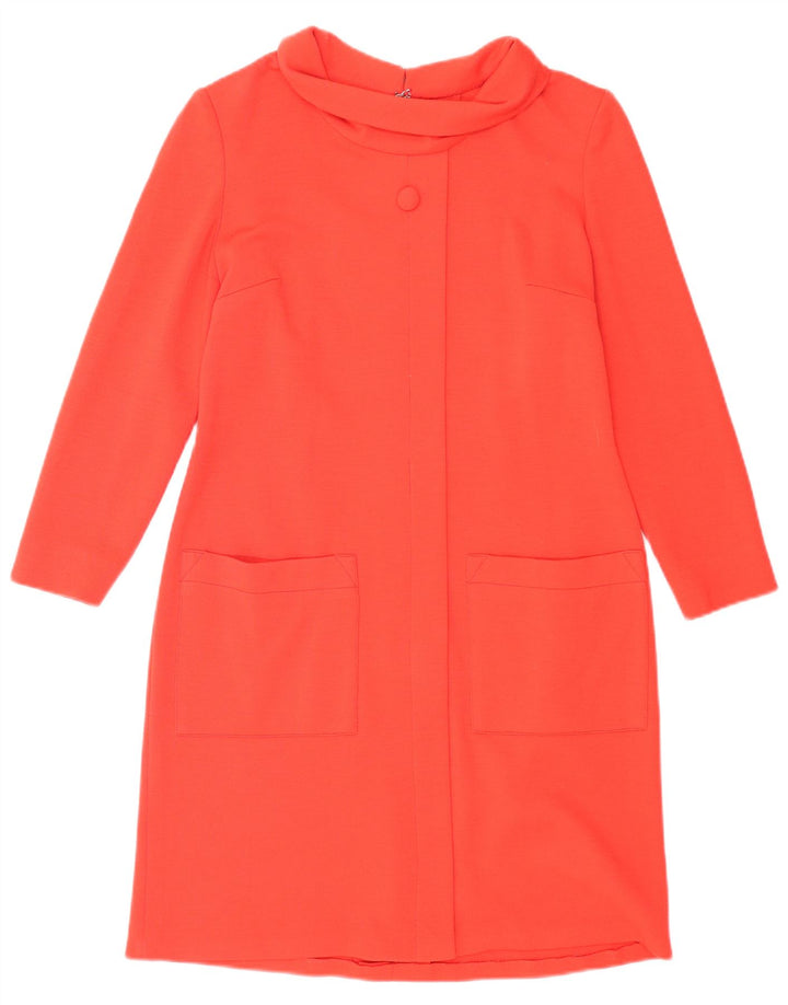 Gulp Robe fourreau à manches 3/4 pour femme UK 12 Rouge moyen