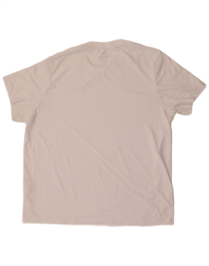 NIKE T-shirt Dri Fit pour homme en coton blanc 2XL