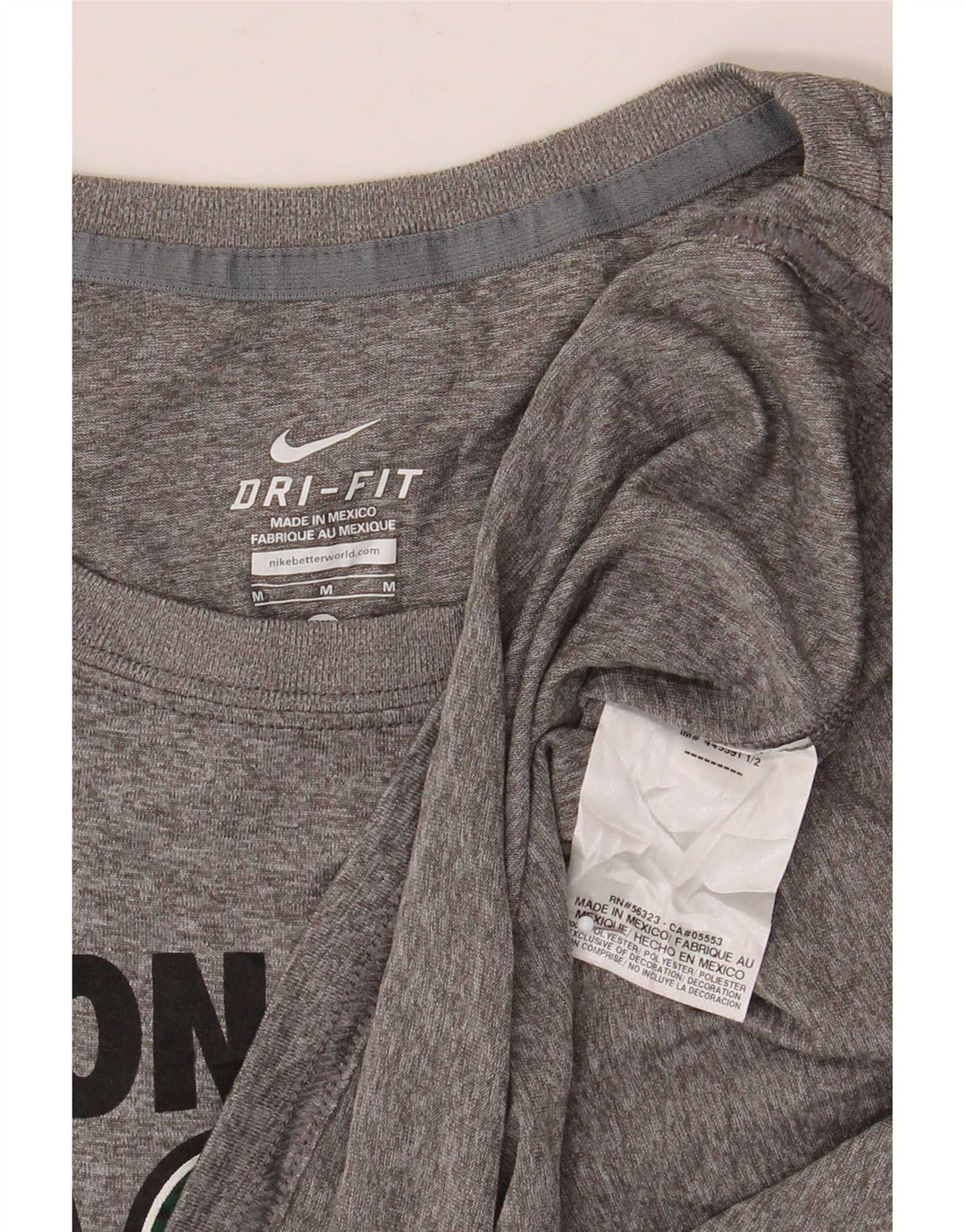 Haut à manches longues Nike Zionsville Eagles Graphic pour homme, gris moyen moucheté