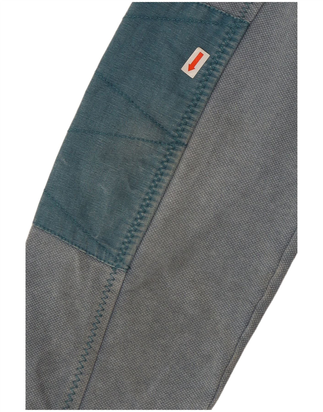 Fat Face Sweat-shirt à col zippé pour homme en coton bleu Taille L