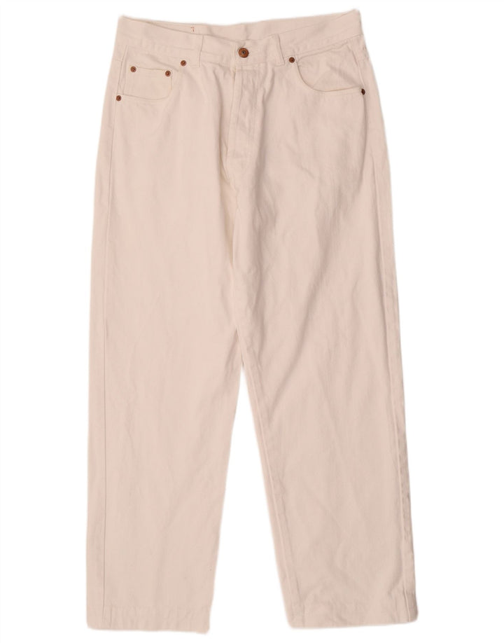 PEPE JEANS Jean droit homme W34 L27 coton blanc