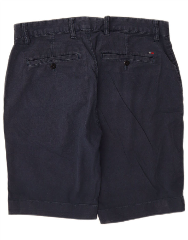 TOMMY HILFIGER Short Chino Homme W32 Bleu Marine Moyen Coton