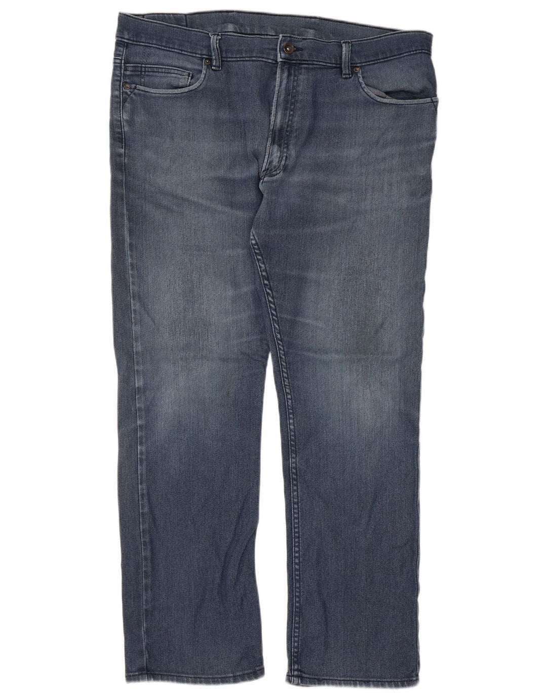 Marks & Spencer Jean droit femme W38 L31 bleu coton