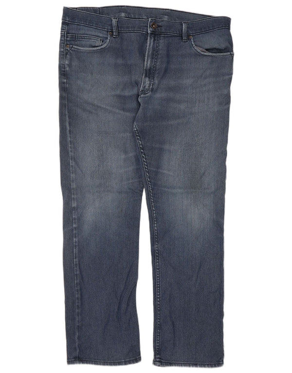 Marks & Spencer Jean droit femme W38 L31 bleu coton