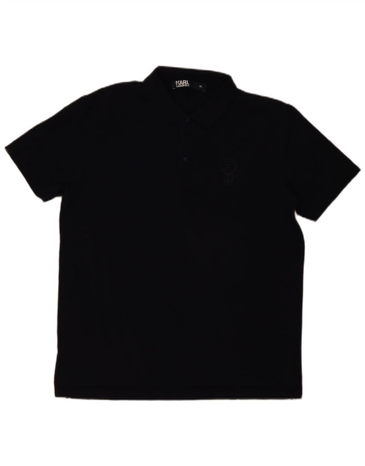 Karl Lagerfeld Polo Homme XL Bleu Marine