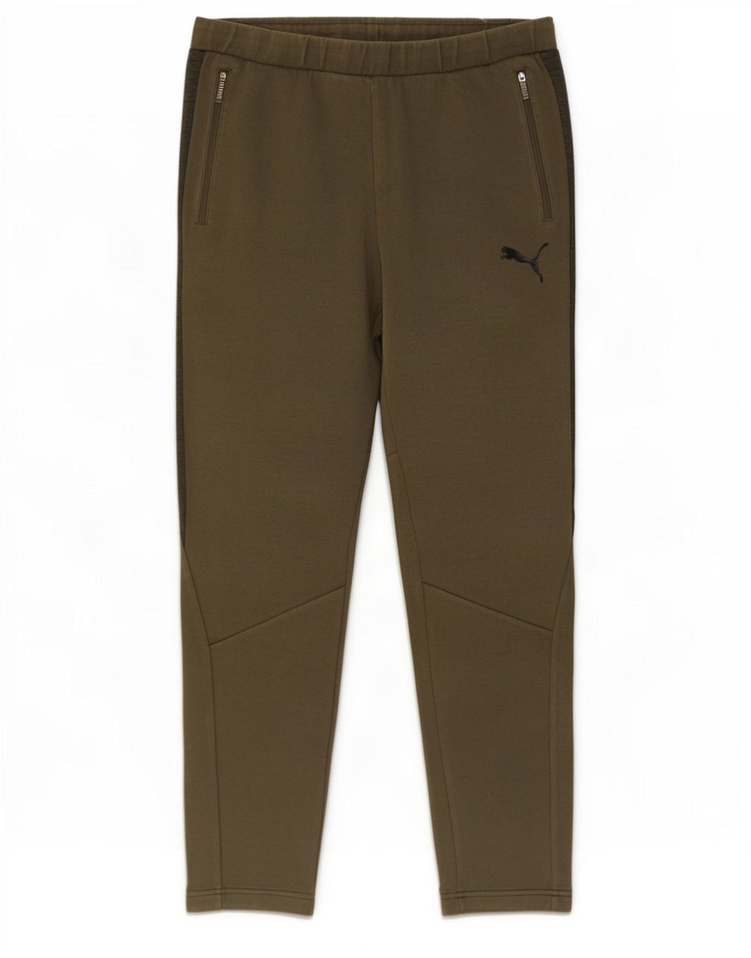 Puma Pantalon de survêtement pour homme Large Kaki Coton