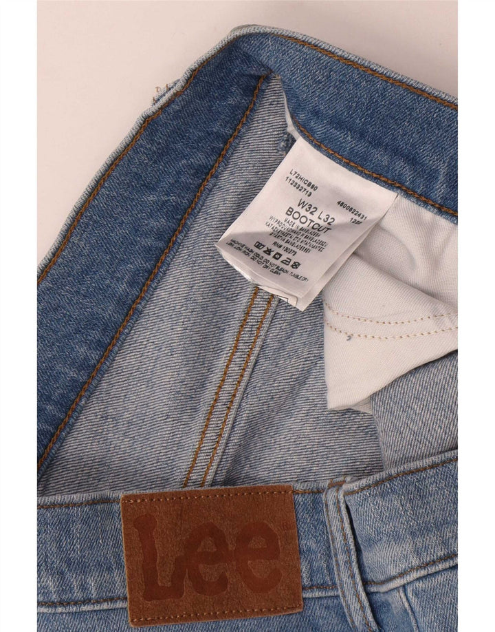 Lee Jean Bootcut Homme W32 L32 Bleu Coton