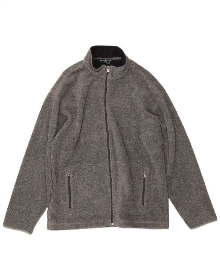 Marks & Spencer Veste polaire Blue Harbour pour homme UK 38 Gris moyen Polyester