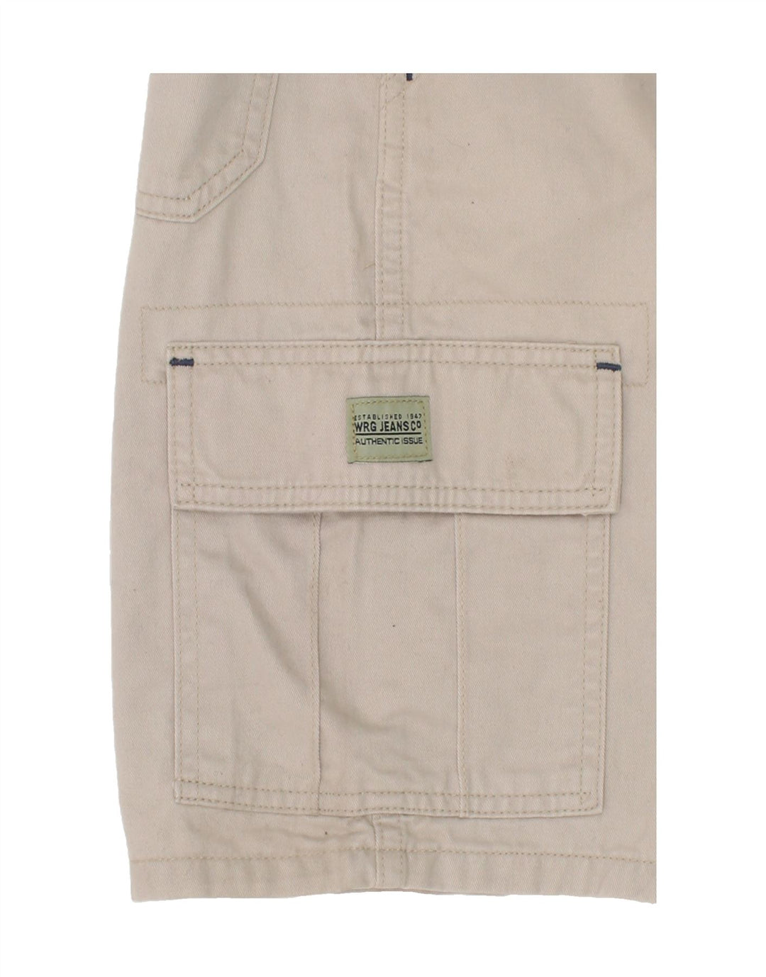 WRANGLER Boys Husky Cargo Shorts 9-10 Years W28  Grey Cotton Vintage Wrangler and Second-Hand Wrangler from Messina Hembry 