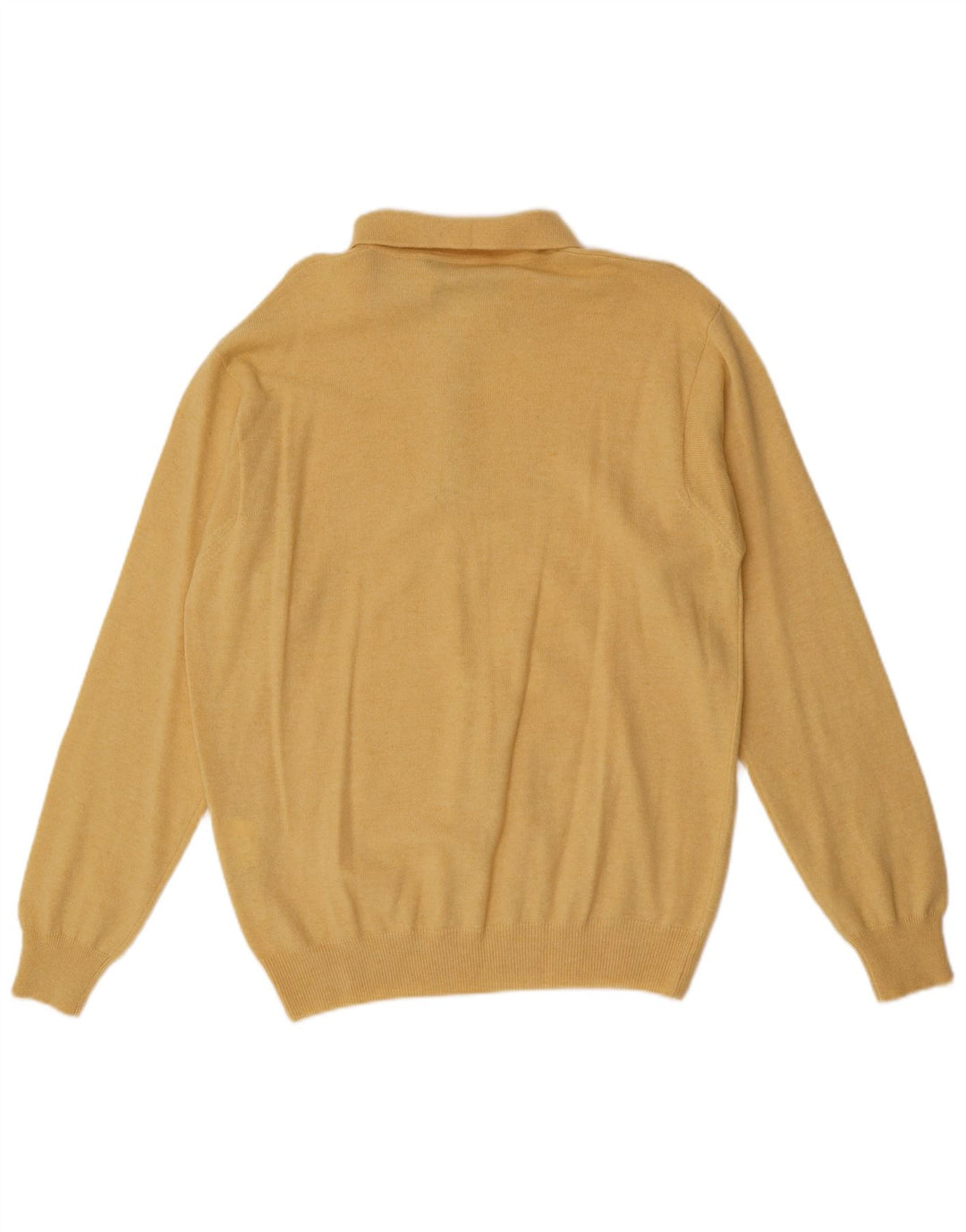 Valentino Pull Col Polo Homme Jaune Moyen