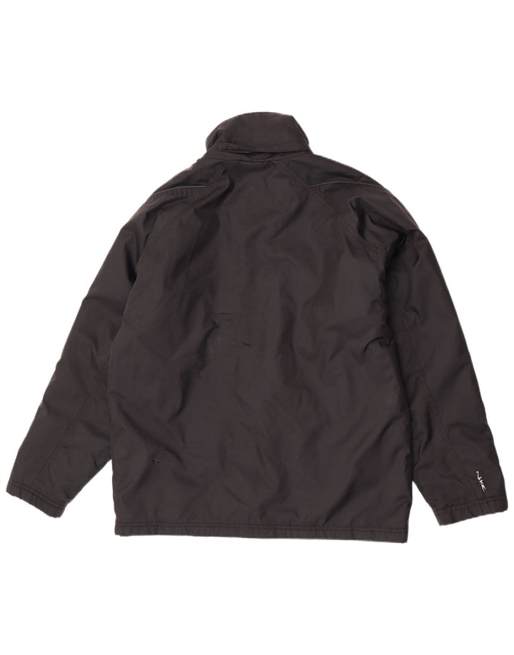 Nike Veste coupe-vent en nylon noir moyen pour homme