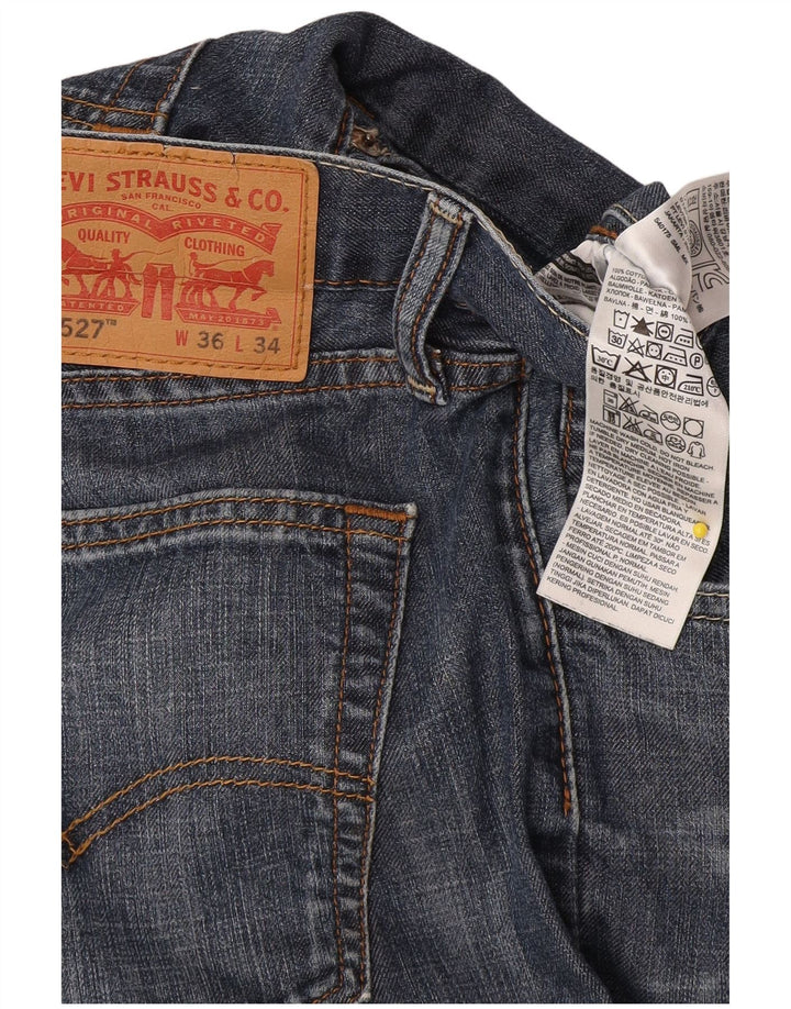Levi's Jean 527 Bootcut Homme Bleu Marine W36 L34 Coton