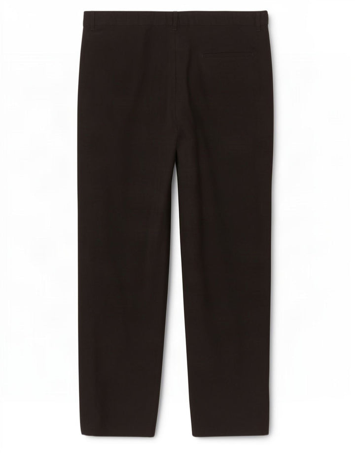 Marks & Spencer Pantalon de costume droit pour homme W36 L30 Noir Polyester