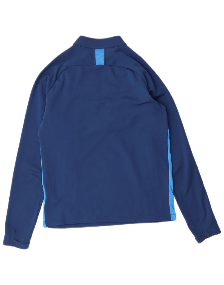 NIKE Haut de survêtement Dri Fit pour garçon 12-13 ans Bleu Taille L
