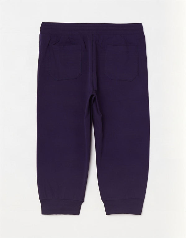 Champion Pantalon de survêtement Capri pour femme UK 18 XL Bleu marine Coton