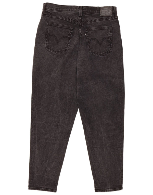 Levi's Jean Mom Jean Taille Haute Fuselé Femme W32 L29 Coton Noir