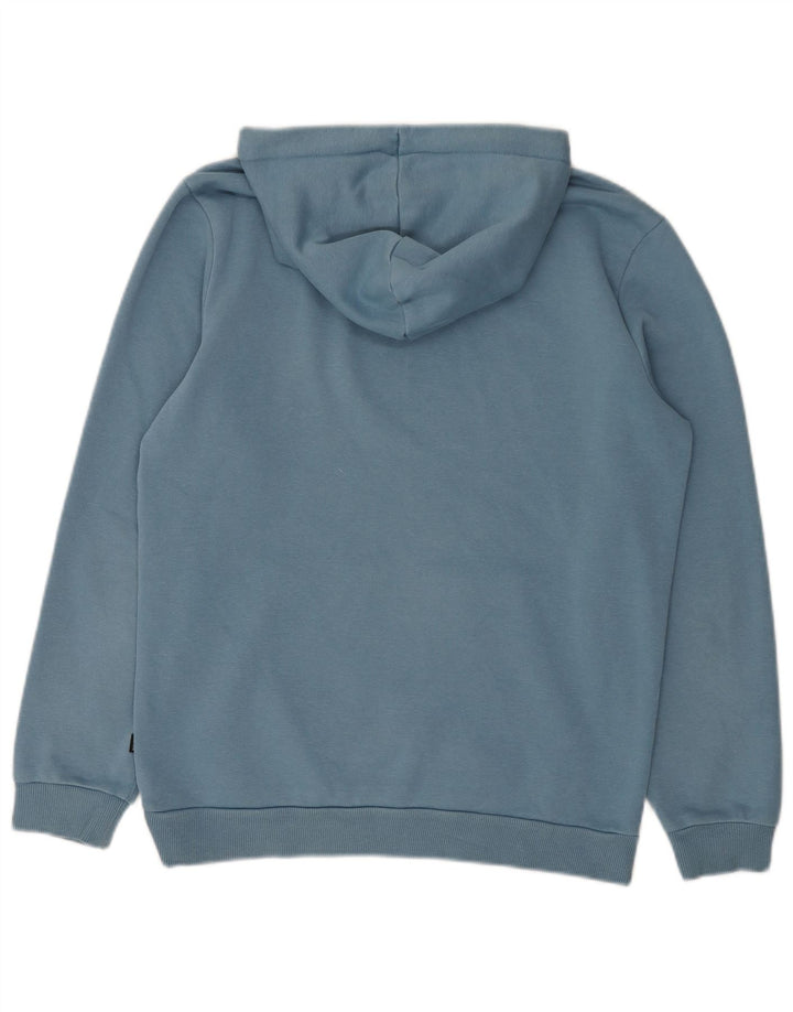 Puma Pull à capuche pour homme Petit Bleu Coton