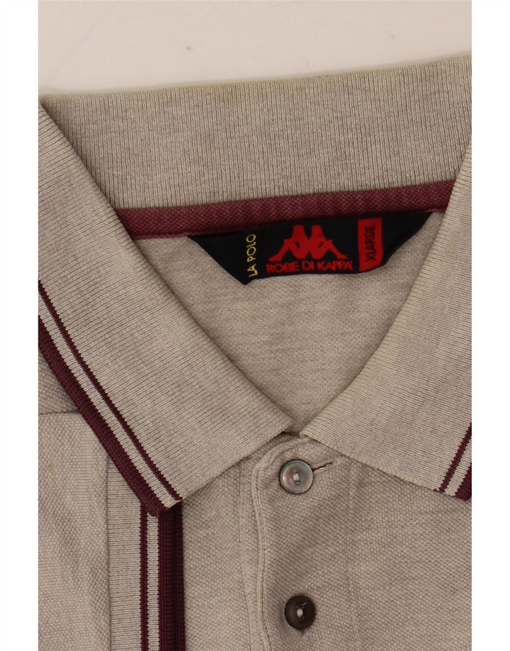 Kappa Polo Homme XL Gris